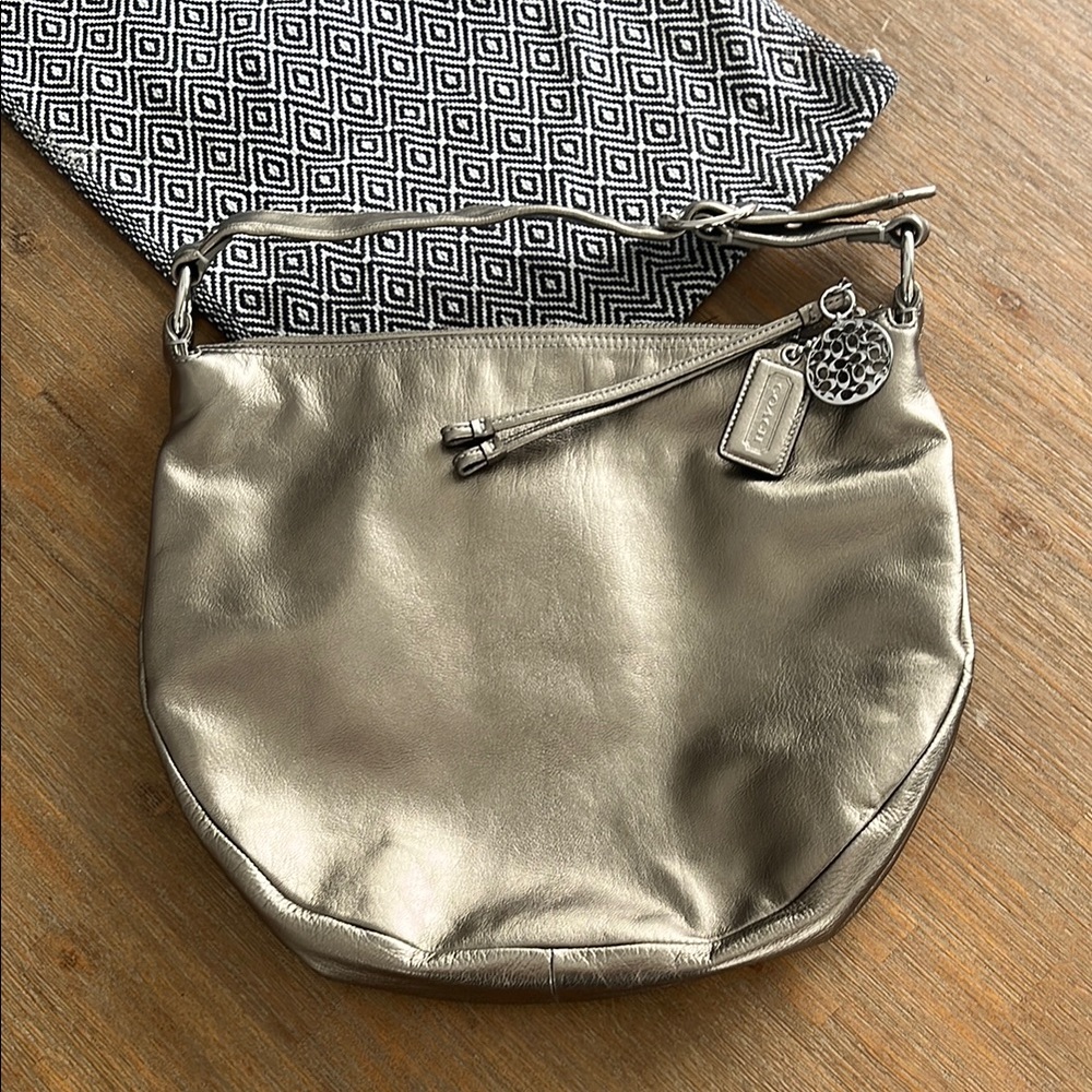 Coach Ali 13655 metallic bronze/gold hobo